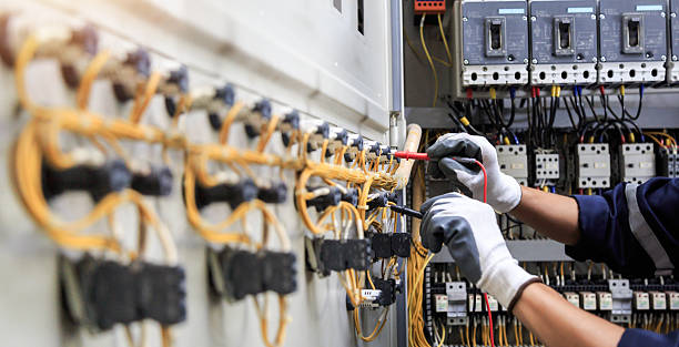 Professional Electrician technician working in White Island Shores, MA